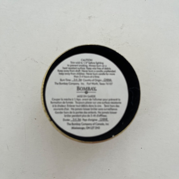 SET OF 2 VINTAGE BOMBAY COMPANY ENAMELED CHRISTMAS TEA LIGHT SET - Picture 4 of 4